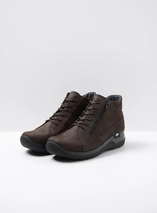 Wolky Why - brown nubuck Lace-up shoes for women