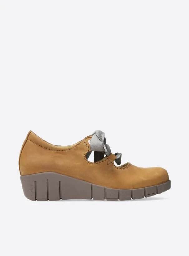 Wolky Boston - mid brown nubuck Ankle support shoes for women