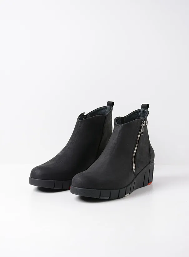 Wolky Phoenix HV - black nubuck Boots for women