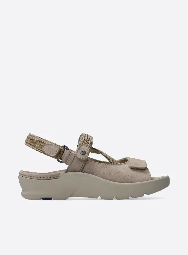 Wolky Lisse - safari nubuck Sandals for women