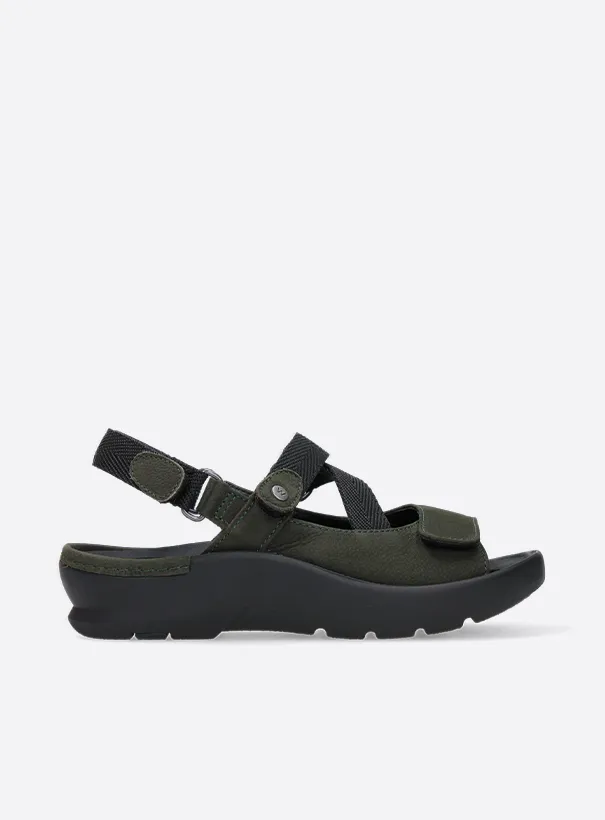 Wolky Lisse - cactus nubuck Sandals for women