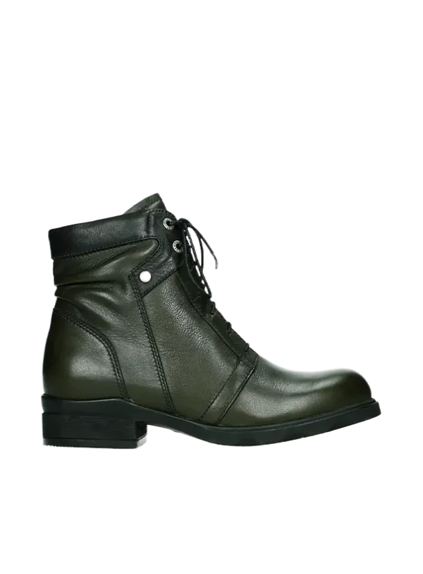 Wolky Center WR - forest leather Boots for women
