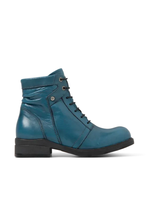 Wolky Center WR - petrol leather Boots for women