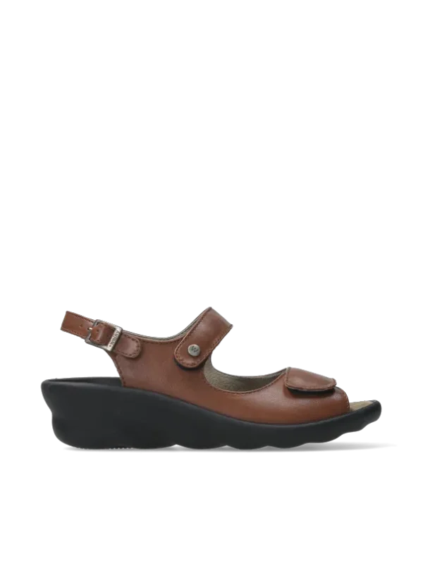 Wolky Scala - tan vegan biocare Sandals for women