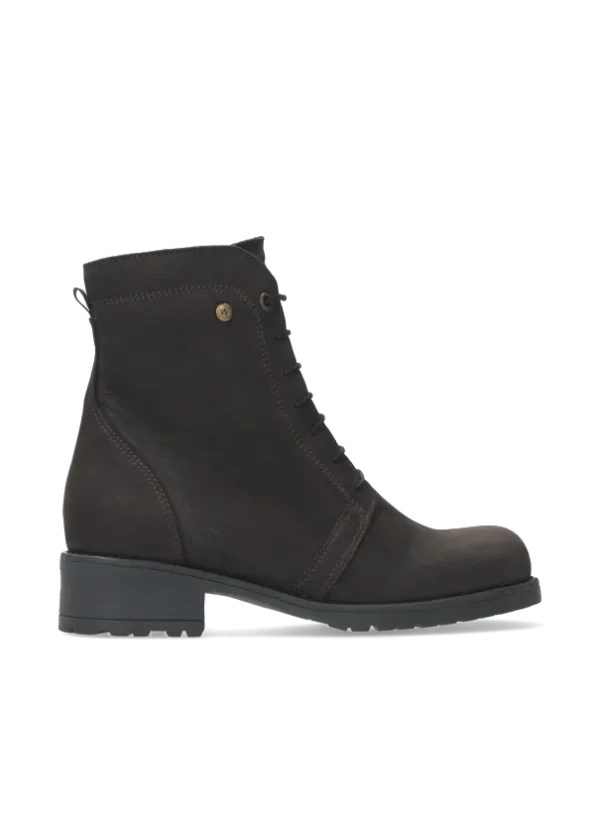 Wolky Quinta - brown nubuck Ankle support shoes for women