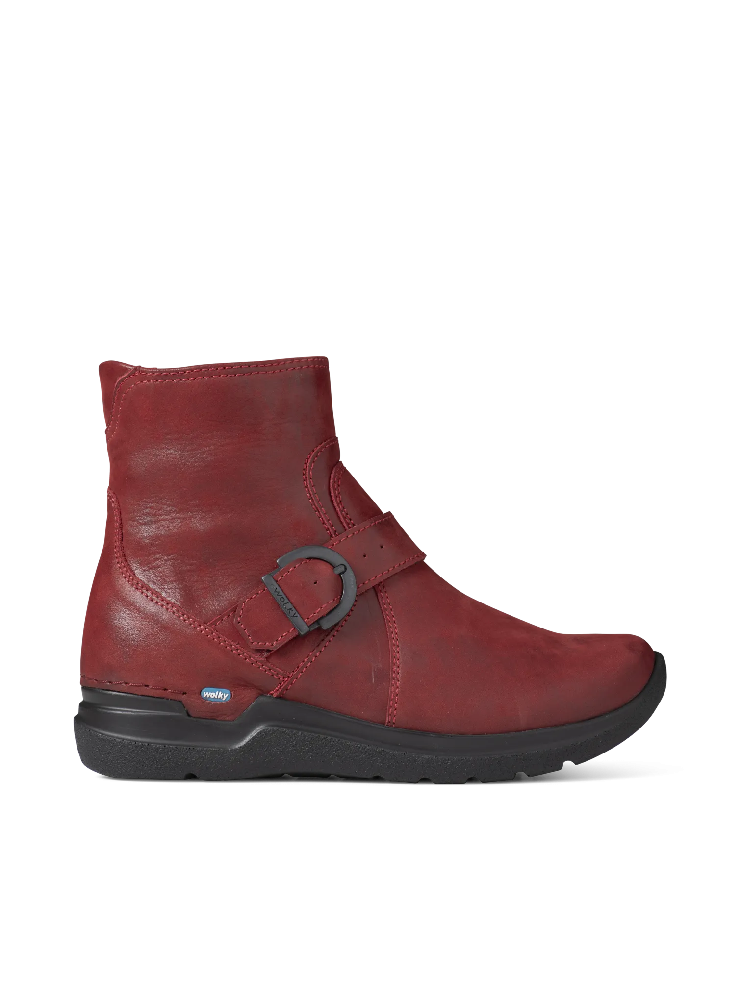 Wolky Boots 0661136553 36553 cherry red effect leather