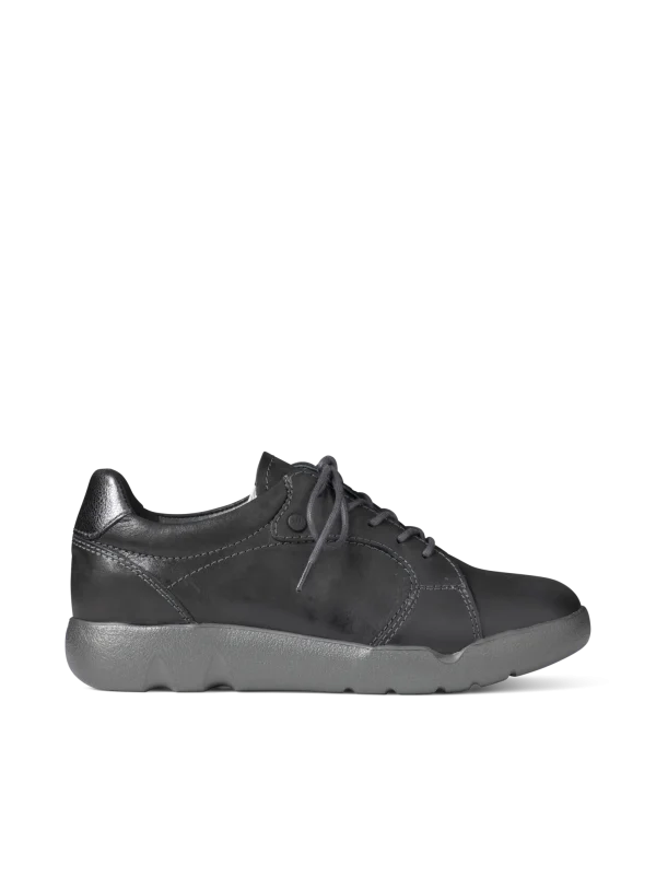 Wolky Lunvia - black effect leather Lace-up shoes for women