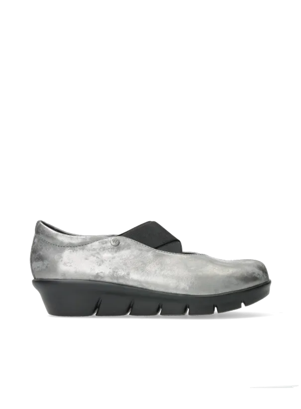Wolky Loafers 0066510203 10203 grey metallic nubuck