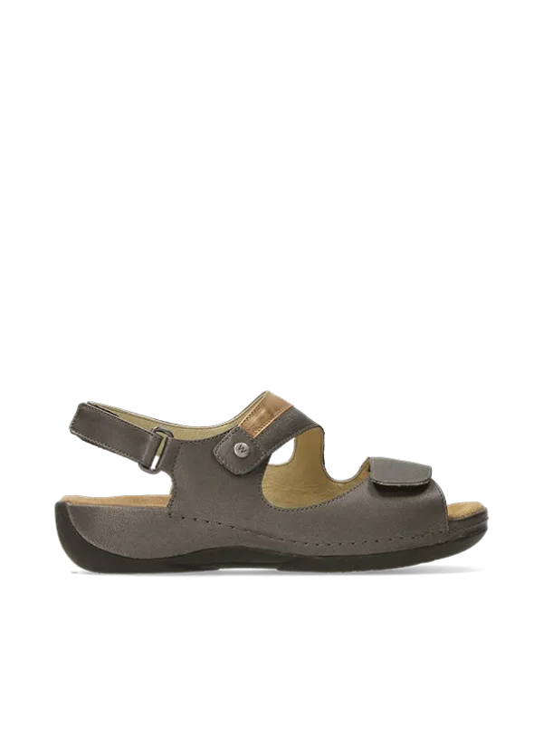 Wolky Liana - bronze vegan biocare Sandals for women