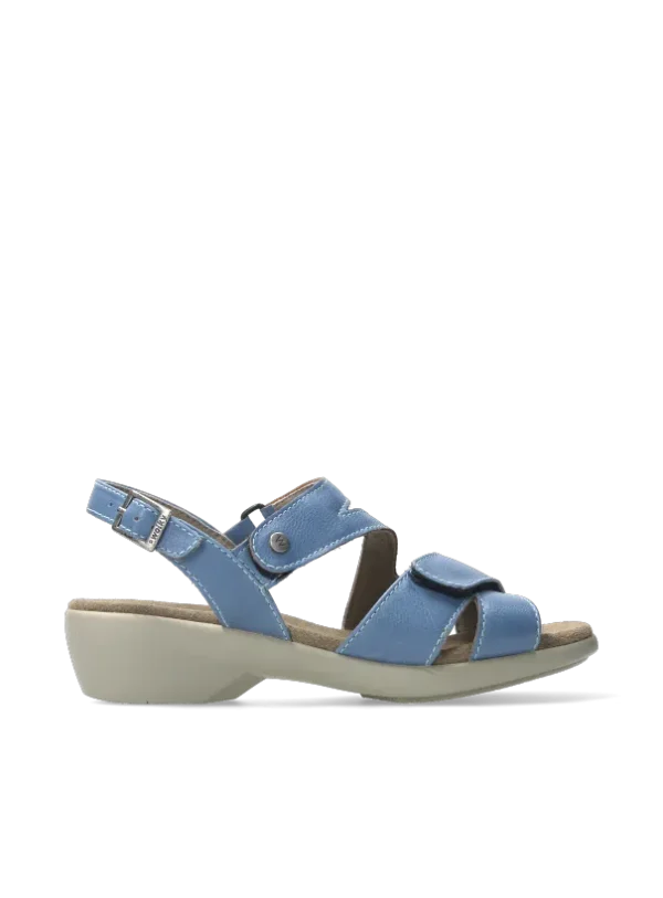 Wolky Fria - sky blue vegan biocare Sandals for women