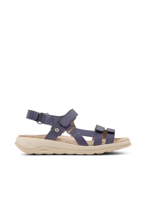 Wolky Manilla - purple leather Sandals for women