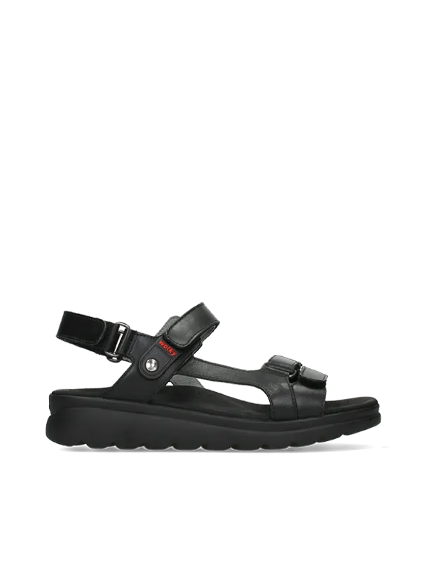 Wolky Sandals 0152550000 50000 black leather