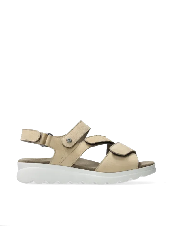 Wolky Yard - beige nubuck Sandals for women