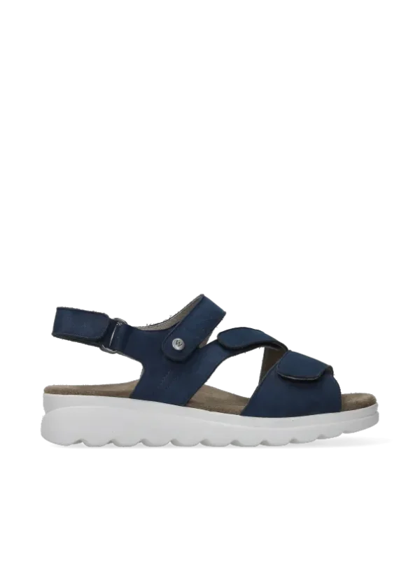 Wolky Yard - denim nubuck Sandals for women