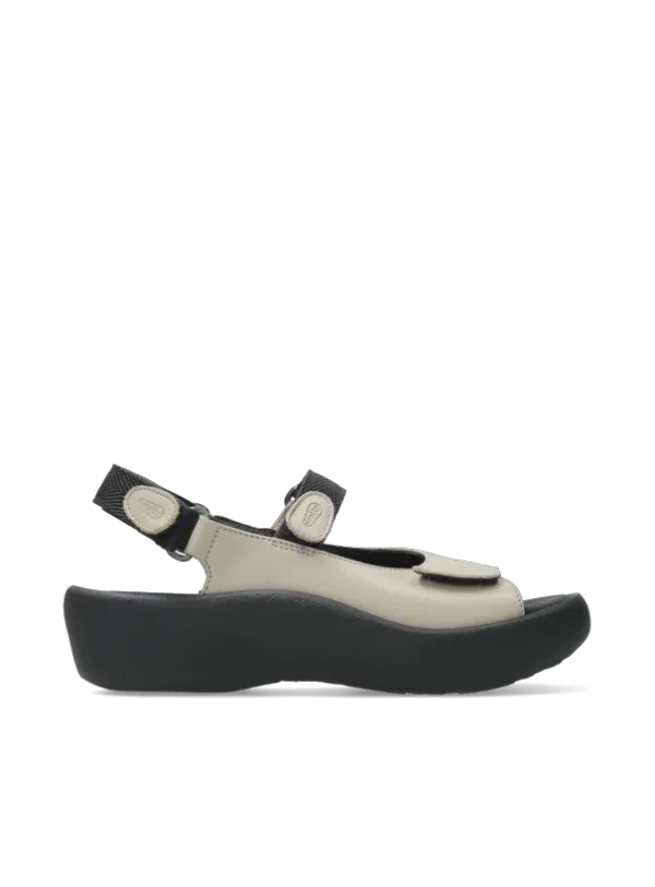 Wolky Jewel - linen leather Sandals for women