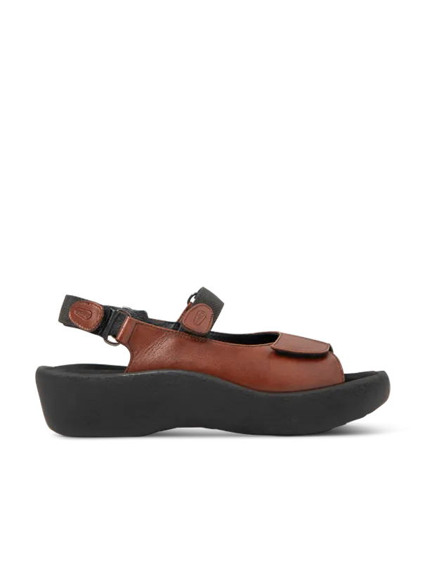 Wolky Sandals 0320450430 50430 cognac leather