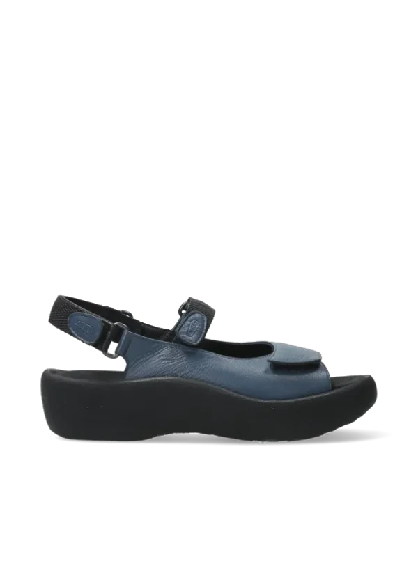 Wolky Jewel - jeans leather Sandals for women