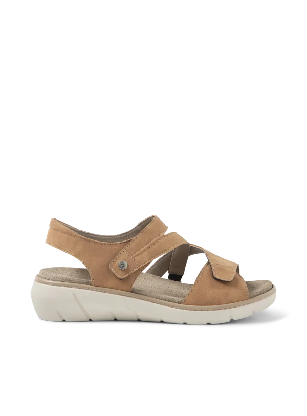 Wolky Ikaria - tan vegan biocare Sandals for women