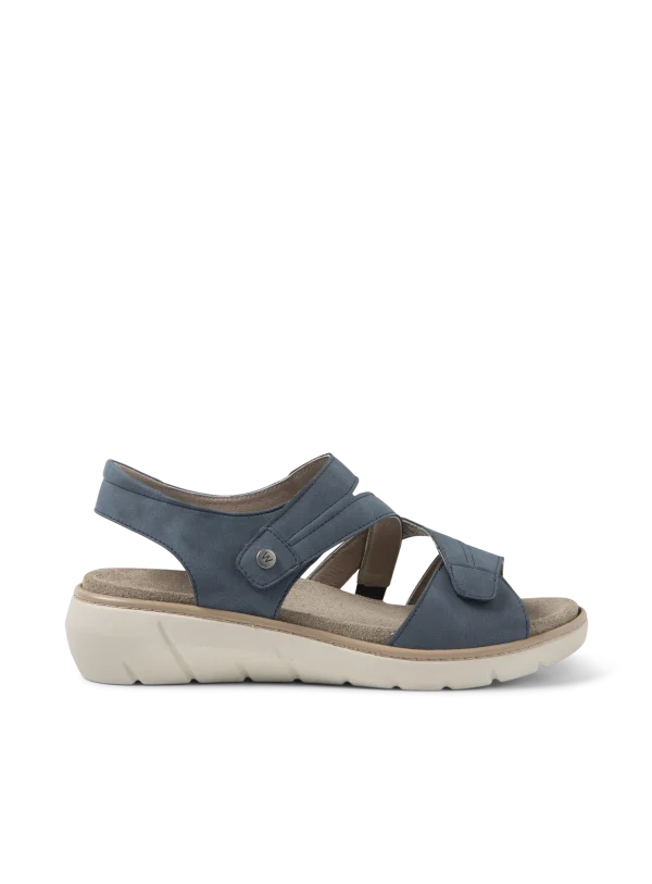 Wolky Ikaria - denim vegan biocare Sandals for women