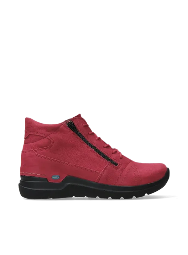 Wolky Why - oxblood nubuck Lace-up shoes for women