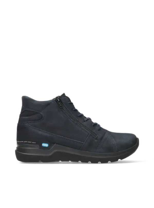 Wolky Why - blue nubuck Lace-up shoes for women