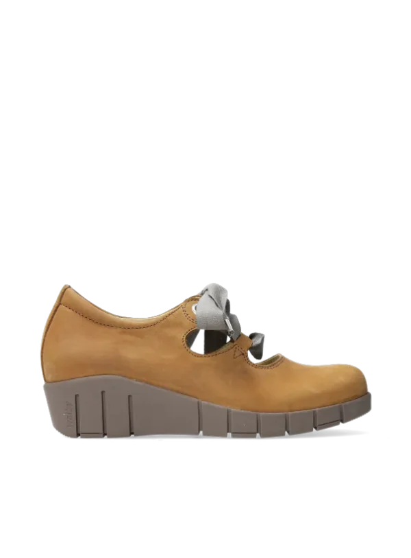 Wolky Boston - mid brown nubuck Ankle support shoes for women