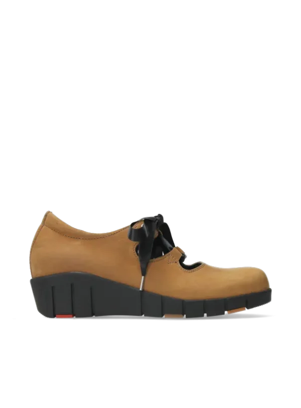 Wolky Boston - camel nubuck Ankle support shoes for women