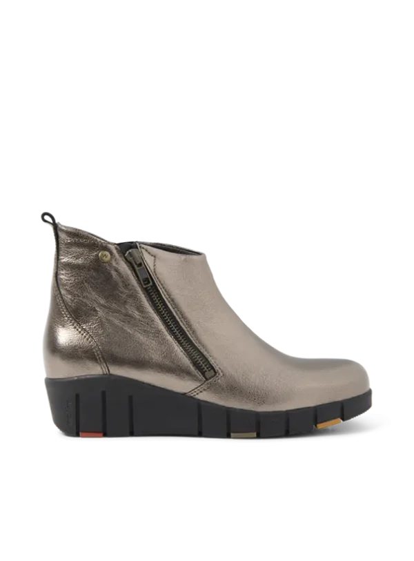 Wolky Phoenix HV - bronze leather Ankle boots for women