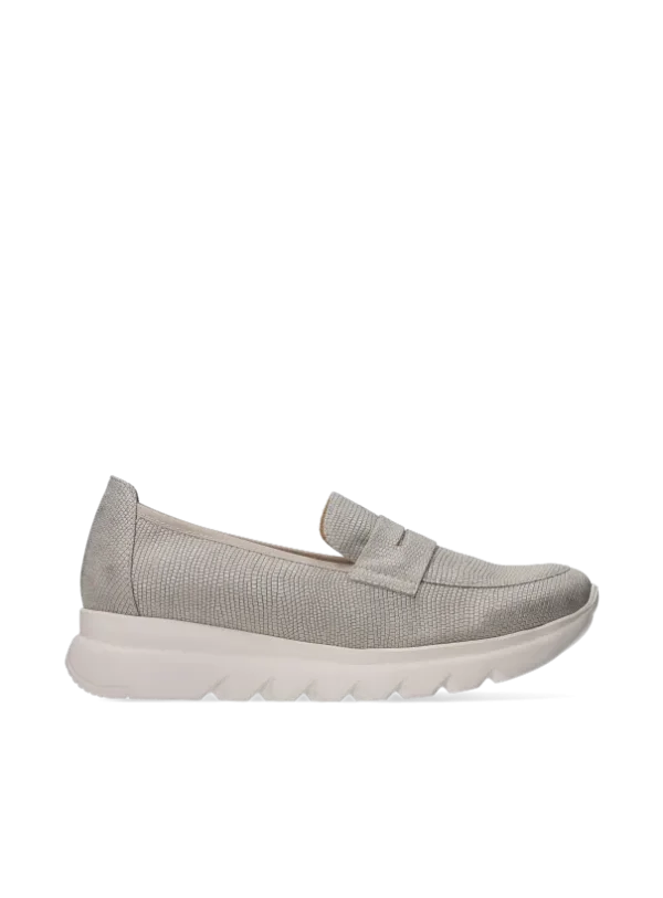 Wolky Snoafer F2F - soft taupe vegan biocare Loafers for women