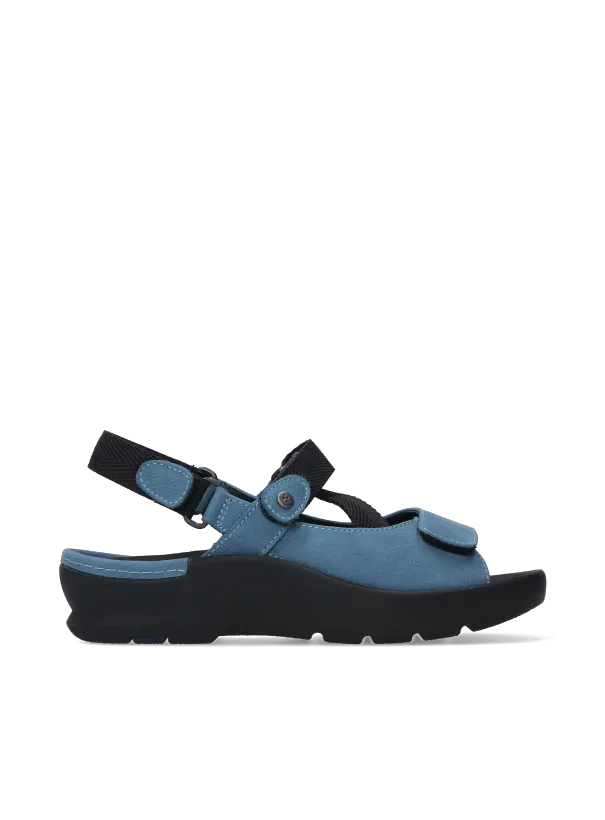 Wolky Women’s shoes 0392511856 11856 baltic blue nubuck
