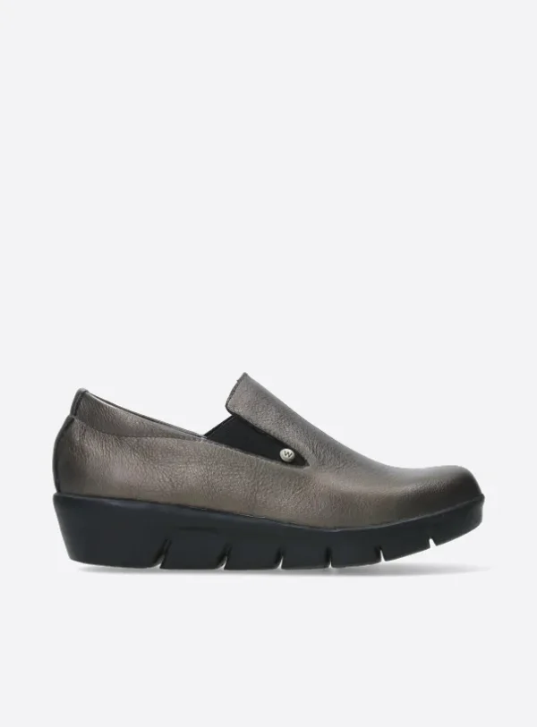 Wolky Mesita - inox leather Loafers for women