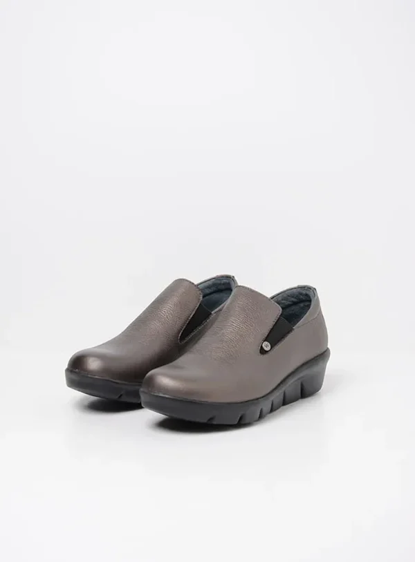 Wolky Mesita - inox leather Loafers for women