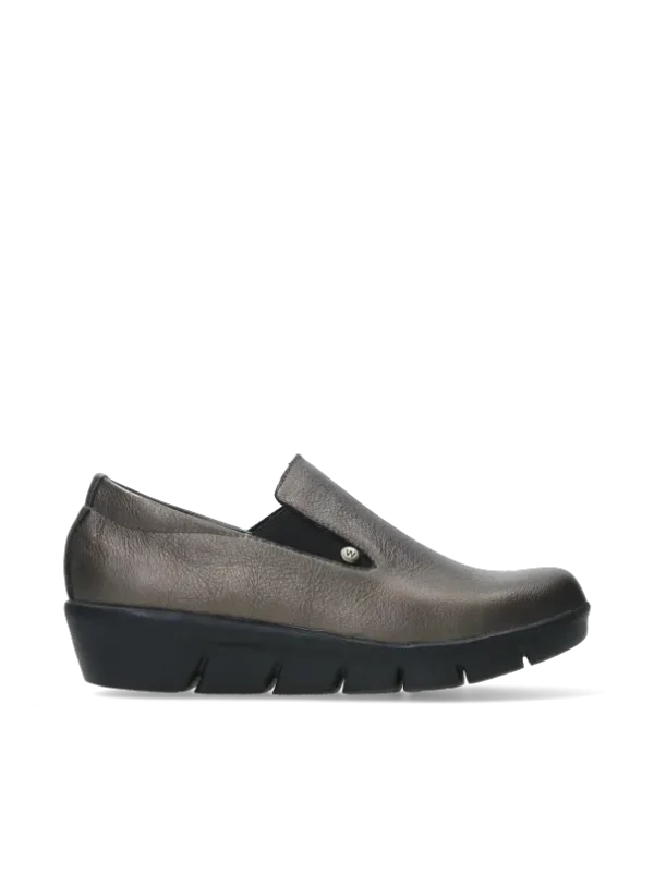 Wolky Mesita - inox leather Loafers for women